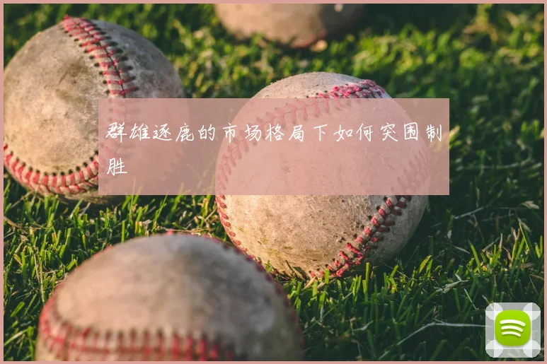 群雄逐鹿的市场格局下如何突围制胜